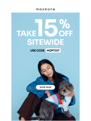 maxbone - Your Pup’s Easter Treat Is Here – 15% Off Sitewide