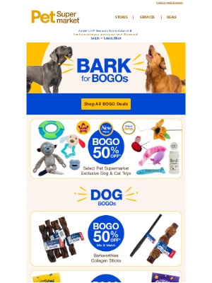 Pet Supermarket - 💥 Don’t miss these BOGOs! 🐾🐾