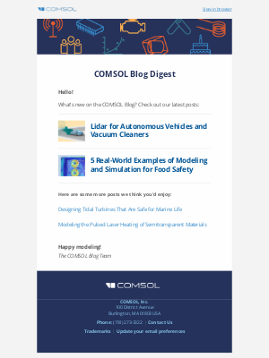 COMSOL - New Blog Posts from COMSOL, May 9