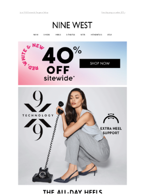 Nine West - 40% OFF Your Go-Anywhere, Do-Everything Shoes