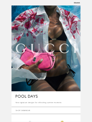 Gucci (United Kingdom) - Swimwear Update