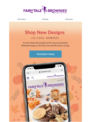Fairytale Brownies - It's here! Explore our 2025 Autumn Digital Catalog & save!