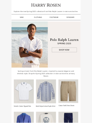 Harry Rosen - Ralph's Hamptons: Polo Ralph Lauren Spring '25