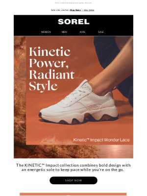 SOREL - New: The latest in Kinetic™ sneakers