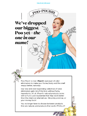 Poo~Pourri - We’ve just dropped our biggest poo yet