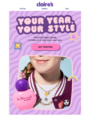 Claire's - This Year’s All About YOU 💕🪞💕
