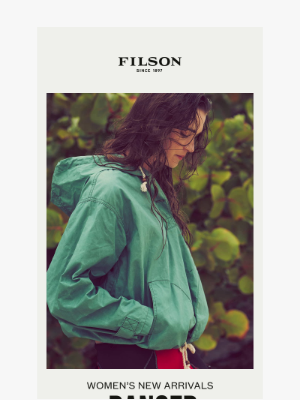 Filson - Women’s New Arrivals: Ranger Hooded Popover