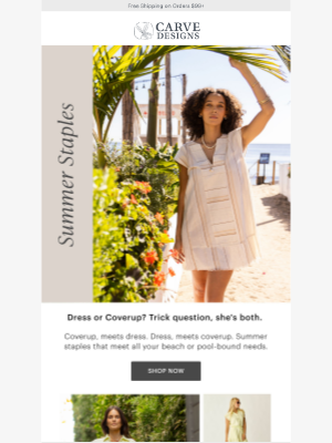 Carve Designs - Dresses <> Coverups