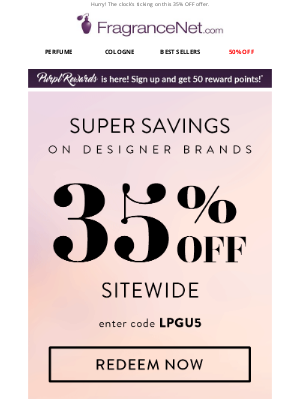 FragranceNet - Big Deal, Bigger Savings – 35% OFF Today! 💸