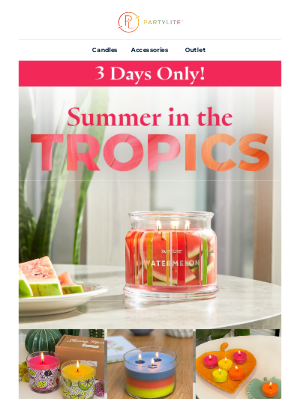 PartyLite - 🌺 35% Off Tropical Must-Haves