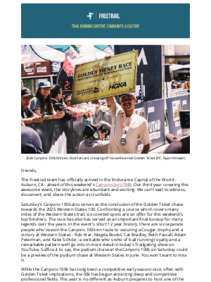 Freetrail - The Golden Ticket Conclusion