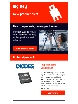 Digi-Key Electronics - Explore the latest tech from top brands
