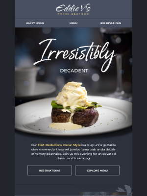 Eddie V's Prime Seafood - A tender cut worth savoring