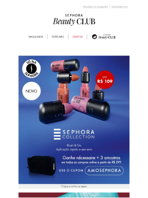 Sephora (Brazil) - Ama brindes? Use esse cupom! 🎁