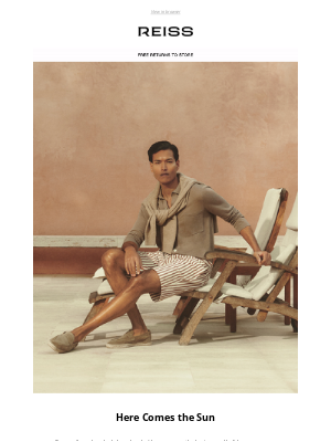 Reiss (United Kingdom) - Resort Styles for Your Next Getaway