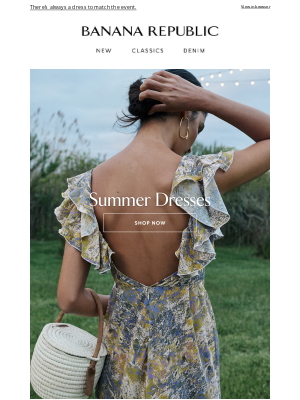 Banana Republic USA - From rehearsal dinners to after parties
