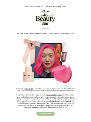 Allure - When in Doubt, Add a Pop of Pink