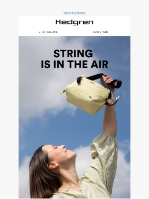 Hedgren - Spring is in the Air… and so is String! 🌸✨