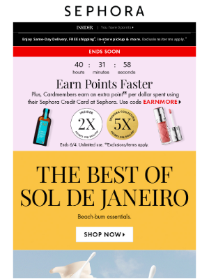 Sephora - NEW Sol de Janeiro just landed 😉