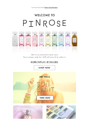 Pinrose - Nice to meet you!