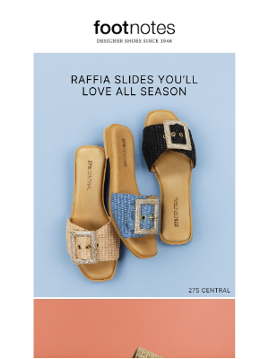 Footnotesonline - Summer Must-Haves: Raffia!
