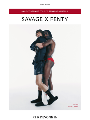 Savage X Fenty - New In: The Classics & Heart Work