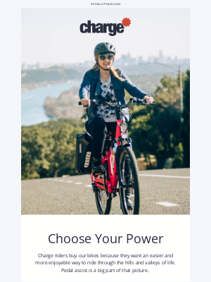 Charge E-Bikes - Say Hello to Pedal Assist, Goodbye to Exhausting Rides