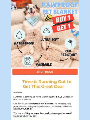 Alpha Paw - ⏰ Tick-Tock! Buy 1, Get 1 Ends Tomorrow