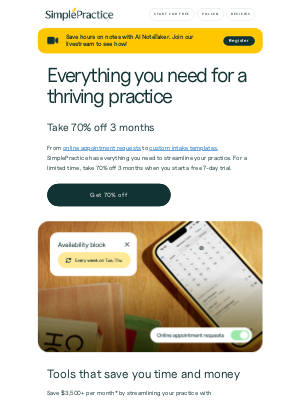 SimplePractice - Everything you need for a thriving practice