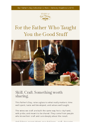 Far Niente Winery - Our Father’s Day Collection