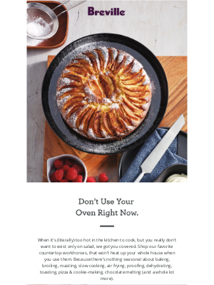 Breville - Don't Use Your Oven Right Now