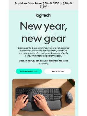 Logitech - New Year, New Gear: Create Your Feel-Good Workspace