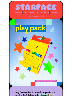 Starface World - JUST DROPPED: PLAY PACK 🩷🦋