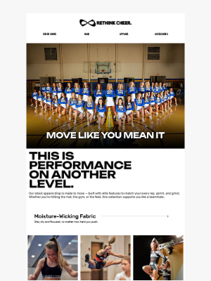 Nfinity Athletic - One Click = Total Cheer Slay 🔥 Try It Now!