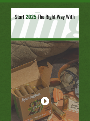 Remington - Stock Up On Shotshells To Start 2025