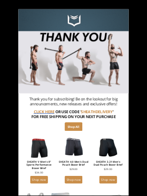SHEATH UNDERWEAR - Welcome To A World Of Comfort
