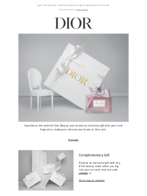 Dior - Jesse... your Dior gift awaits