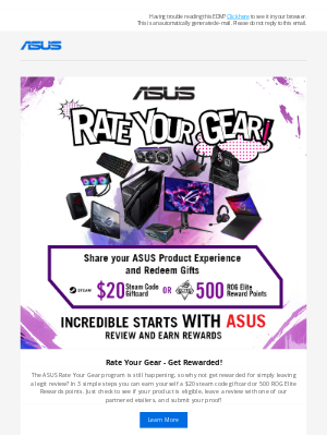 ASUS - [ASUS ROG] Rate Your Gear GPU Giveaway & Rewards!