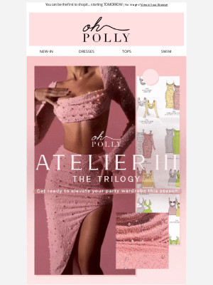 Oh Polly - Atelier III is launching on Wednesday 27th of July ✨