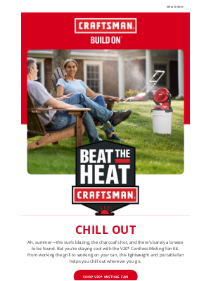 Craftsman - Tidy Up & Cool Down