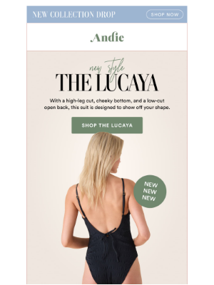 Andie - Our NEWEST suit just dropped…