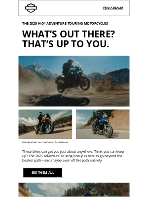 Harley-Davidson - Meet the new Adventure Touring bikes