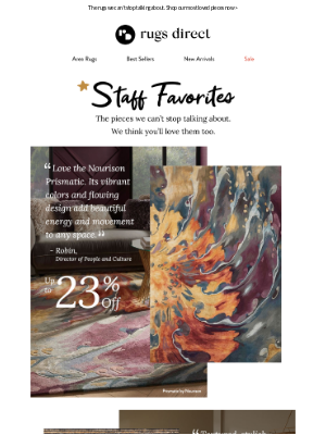 Rugs Direct - Staff Favorites: What We're Loving Right Now