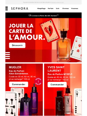 SEPHORA (France) - Sortez le Grand jeu 🃏❤️