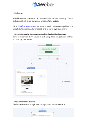 AWeber - Email Automation Just Got a Whole Lot Easier