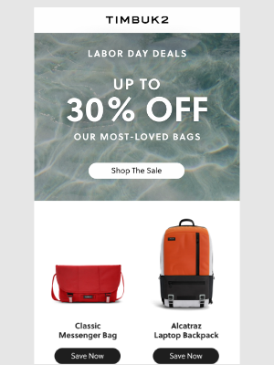 Timbuk2 - Up to 30% Off Sitewide! Grab Our Best Sellers Now