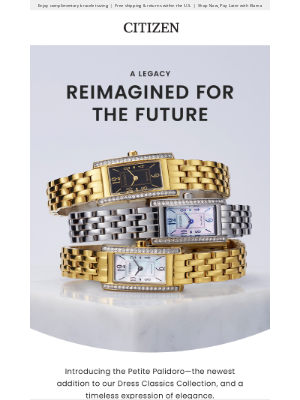 Citizen Watch Company - The Petite Palidoro ✨