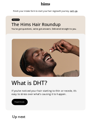 hims - Need a weekly dose of information and motivation?