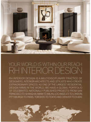 RH.com - Extraordinary Design Services, Complimentary with RH Membership