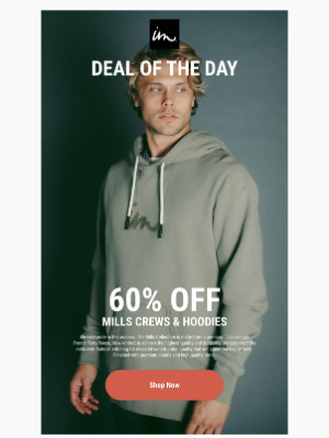 Imperial Motion - Deal of the Day | Mills Crews & Hoodies